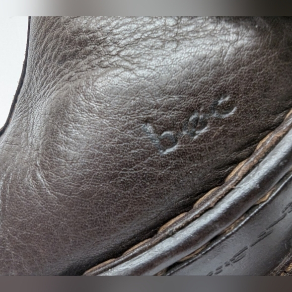 BOC Born size 9 brown leather clogs in excellent condition - Picture 7 of 16